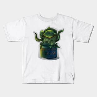 Audrey II is hungry Kids T-Shirt